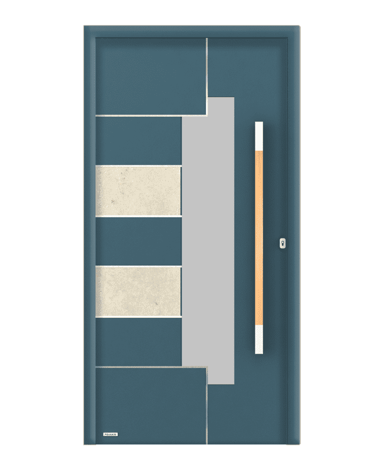 Porte d'entrée PVC modèle MERUL – Romisol Suisse