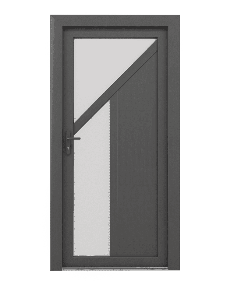 Porte d'entrée PVC modèle KENNA – Romisol Suisse