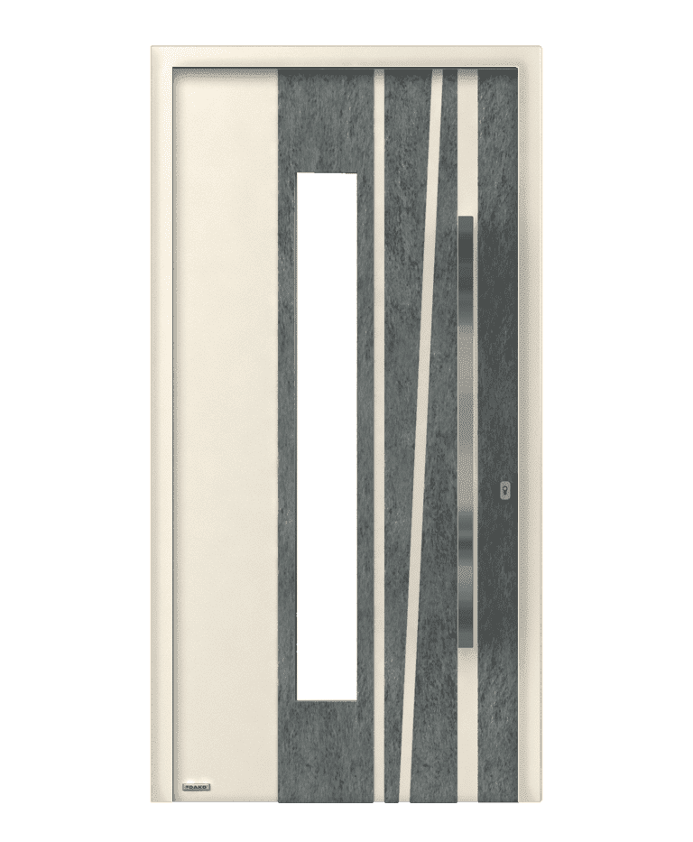 Porte d'entrée PVC modèle PIA – Romisol Suisse