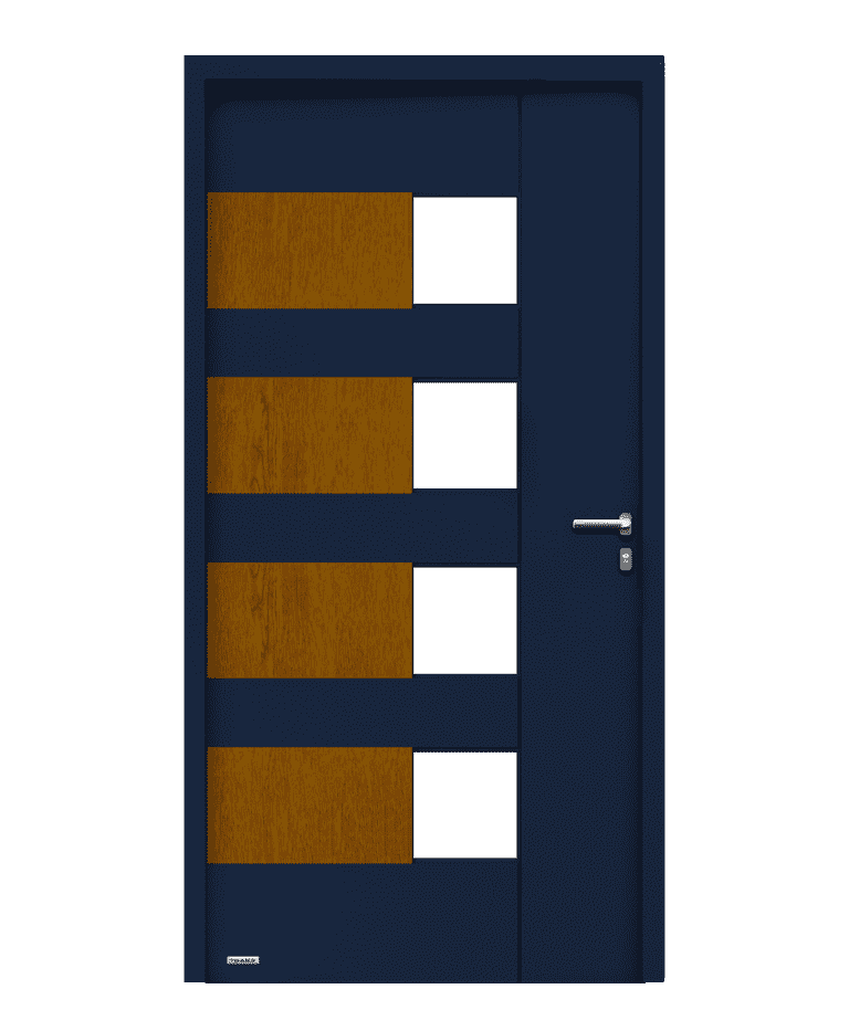 Porte d'entrée PVC modèle ALLA – Romisol Suisse