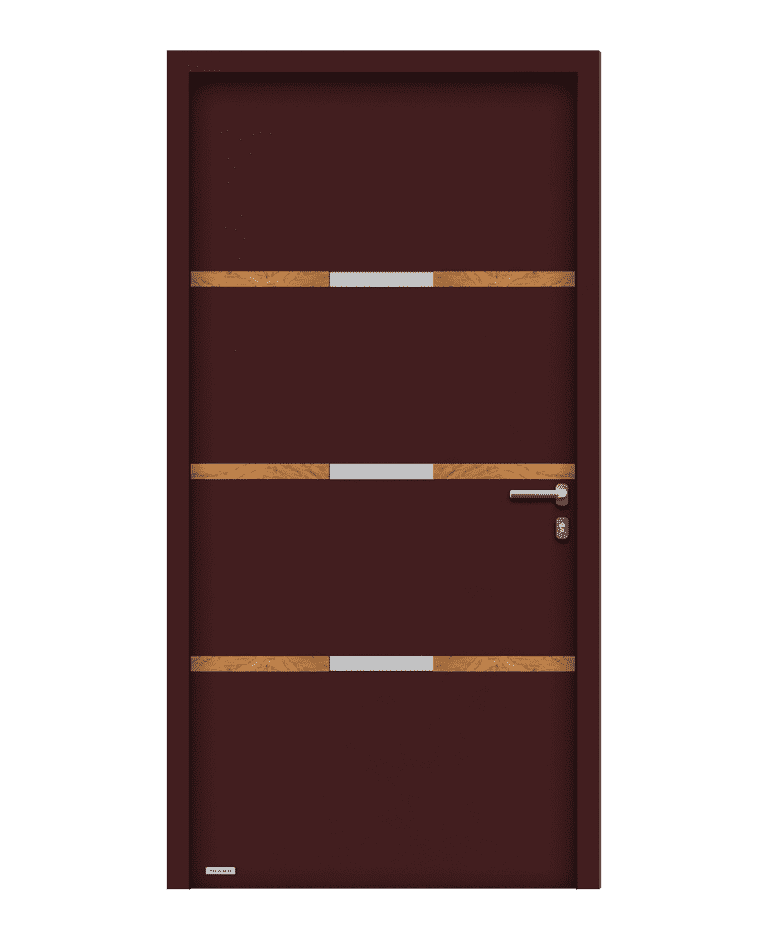 Porte d'entrée PVC modèle CAURA – Romisol Suisse