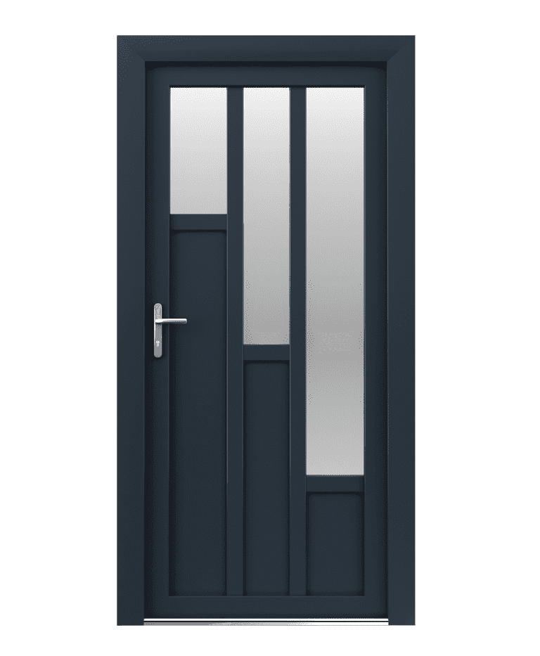 Porte d'entrée PVC modèle SIMA 2 – Romisol Suisse