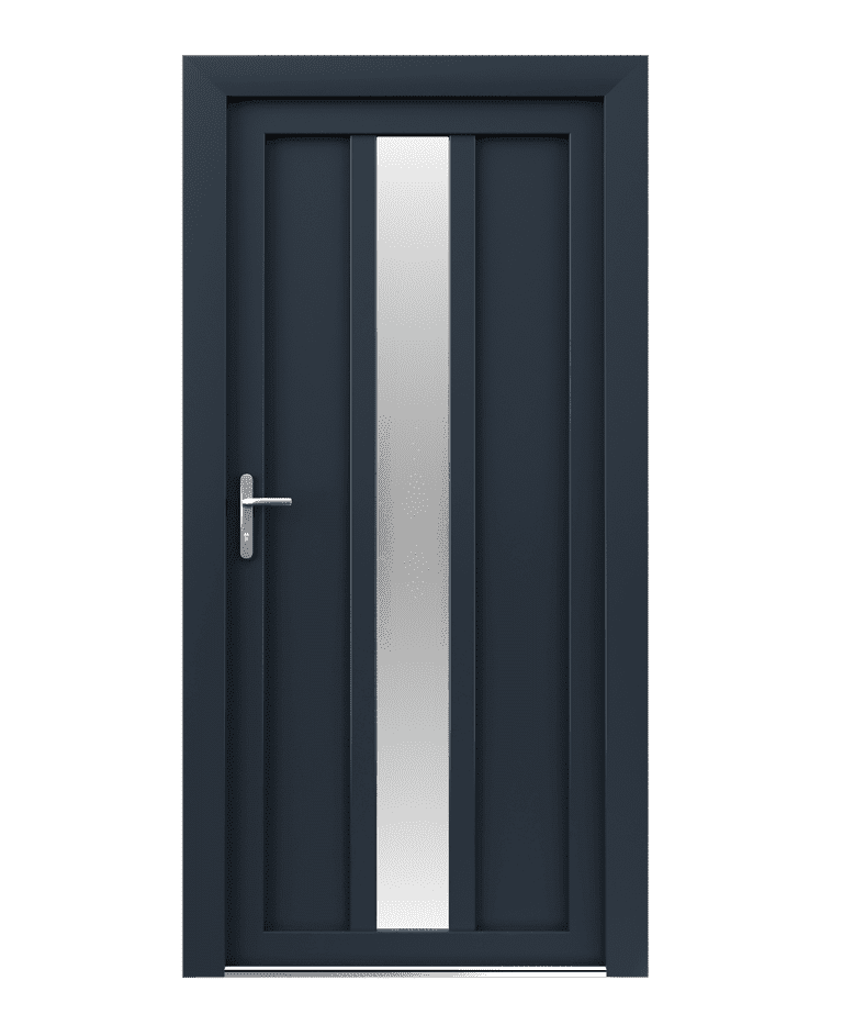 Porte d'entrée PVC modèle IDA 2 – Romisol Suisse