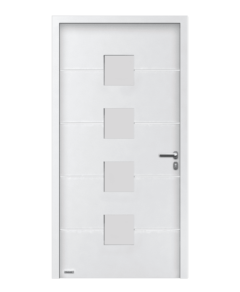 Porte d'entrée PVC modèle ARGEA – Romisol Suisse