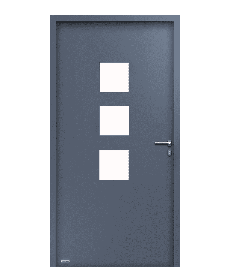 Porte d'entrée PVC modèle PERLA – Romisol Suisse