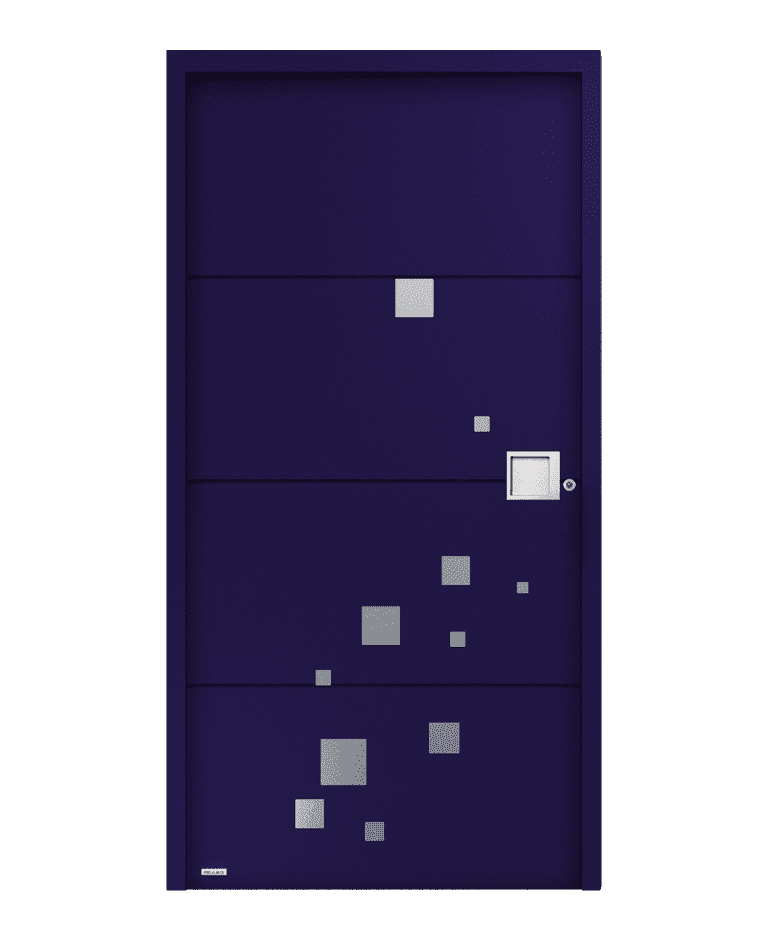 Porte d'entrée PVC modèle KASJOPEA – Romisol Suisse