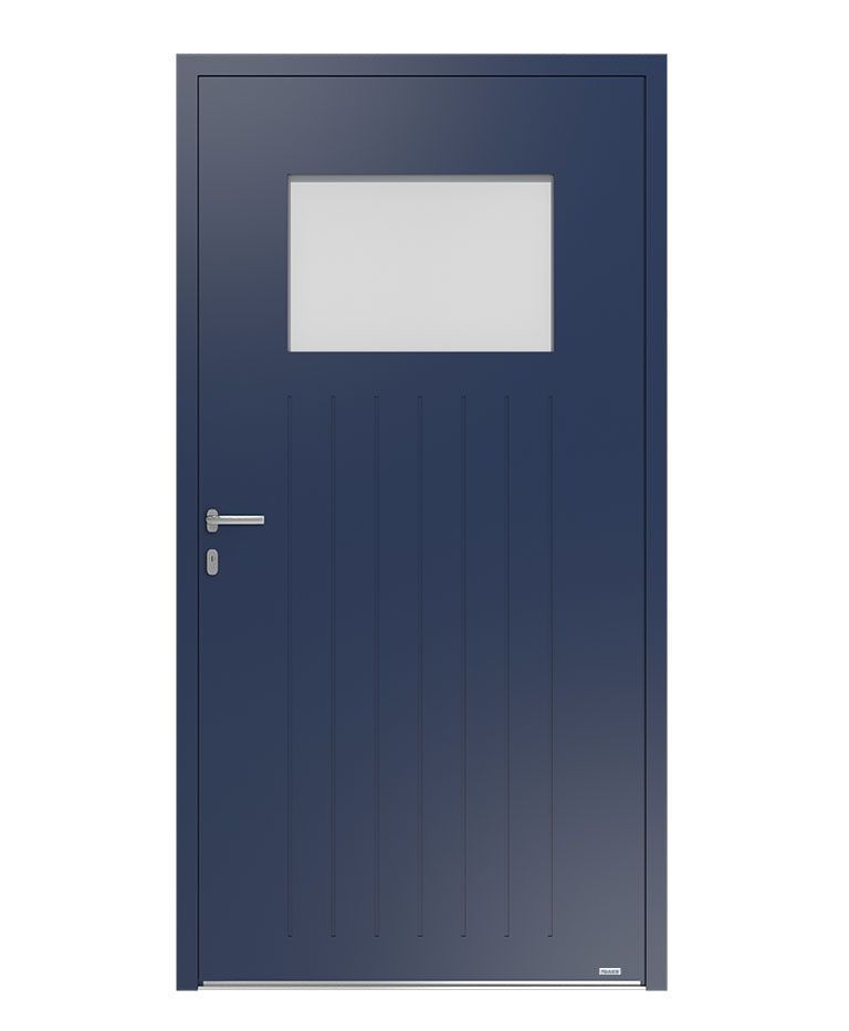 Porte d'entrée aluminium modèle FELIX – Romisol Suisse