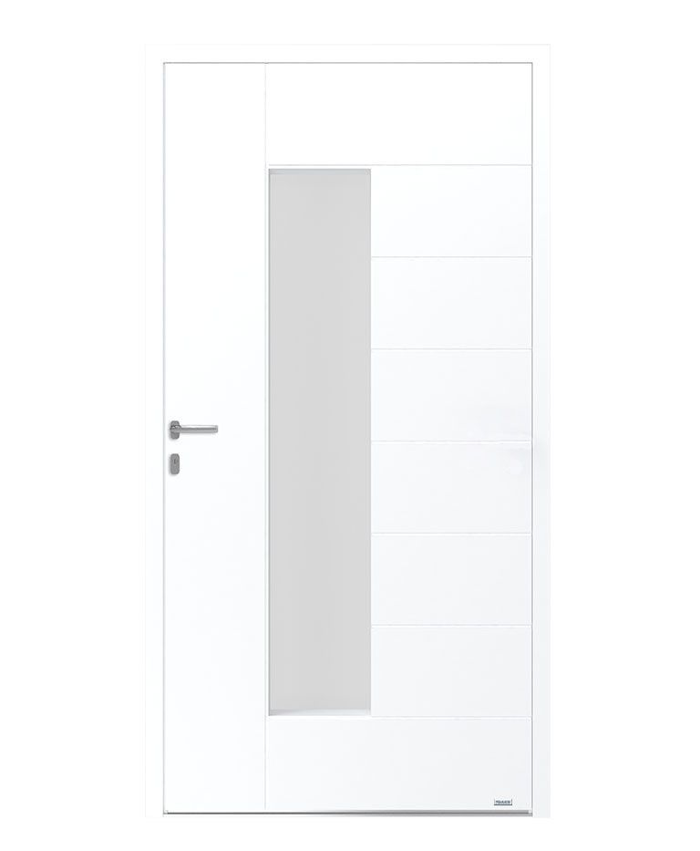 Porte d'entrée aluminium modèle SOTERA – Romisol Suisse
