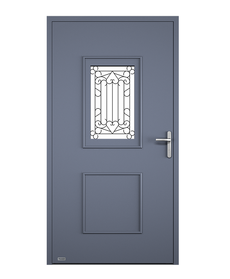 Porte d'entrée aluminium modèle EVA – Romisol Suisse