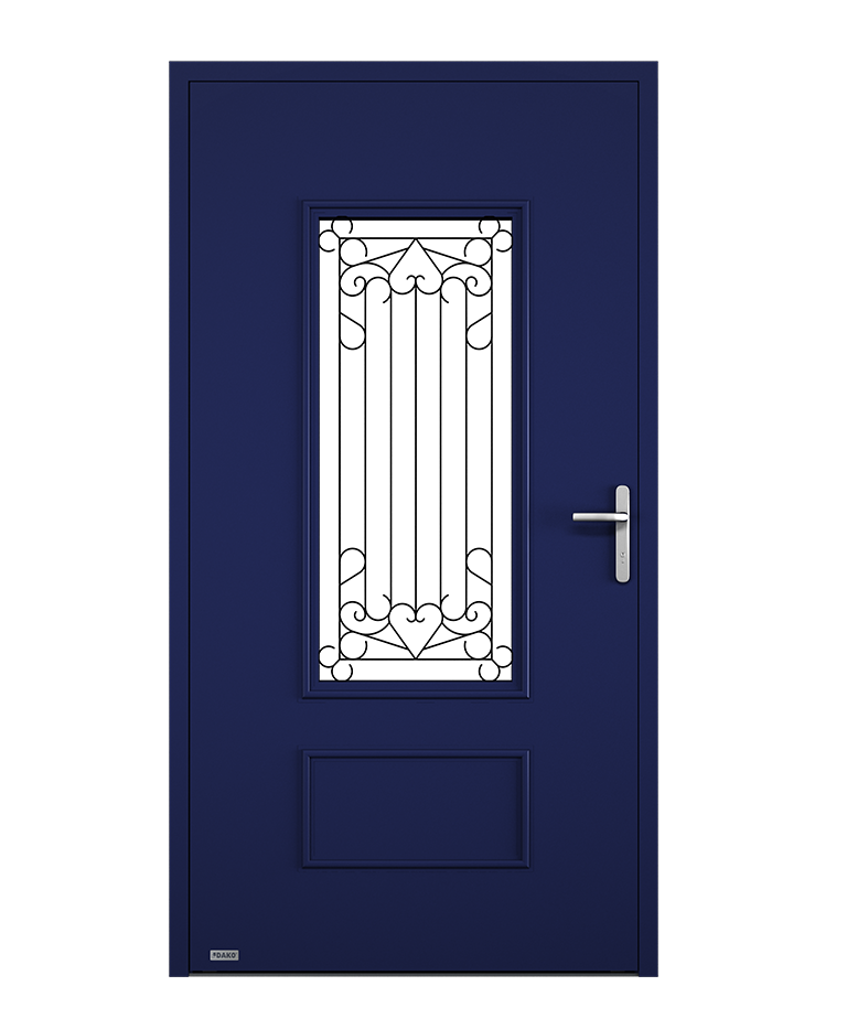 Porte d'entrée aluminium modèle NORA – Romisol Suisse