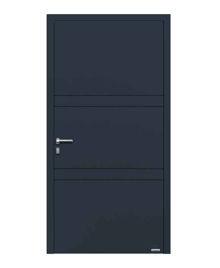 Porte d'entrée aluminium modèle SCALA – Romisol Suisse