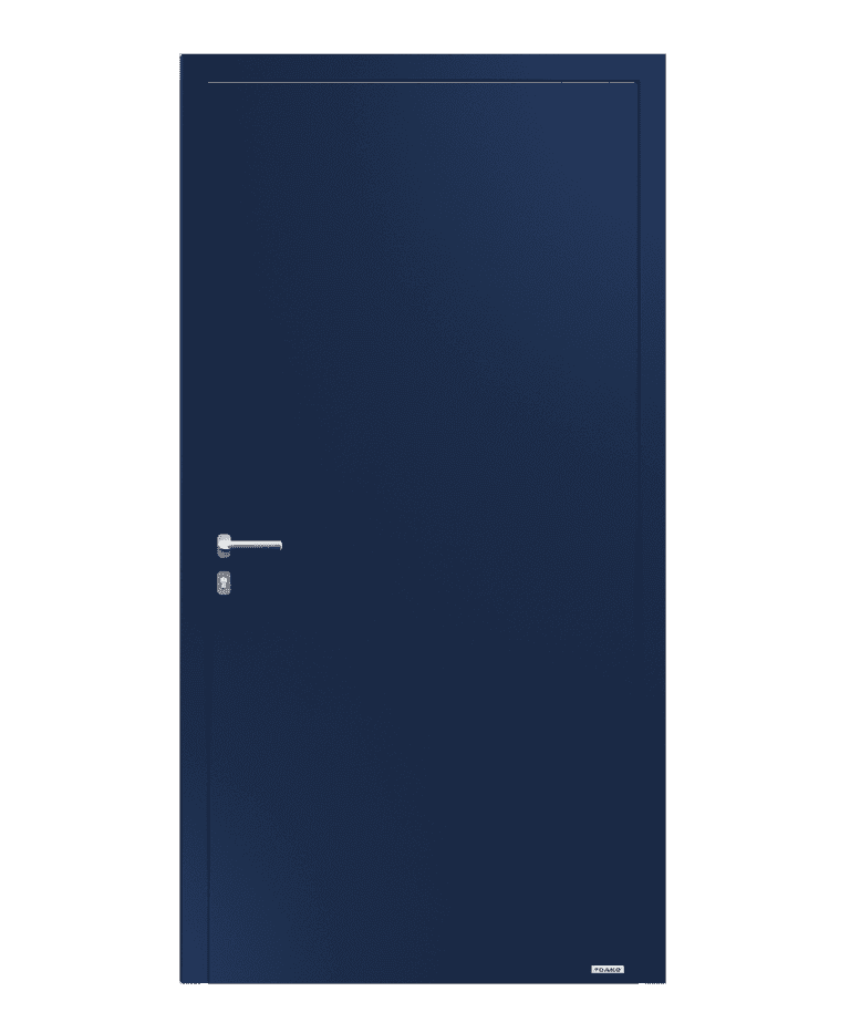 Porte d'entrée aluminium minimaliste modèle TIRANO – Romisol Suisse