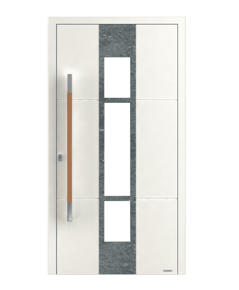 Porte d'entrée aluminium modèle ARIAN – Romisol Suisse