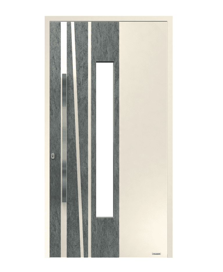 Porte d'entrée aluminium modèle PIA – Romisol Suisse