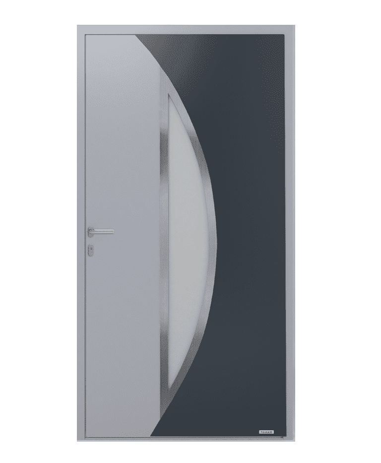 Porte d'entrée aluminium modèle LILLA – Romisol Suisse