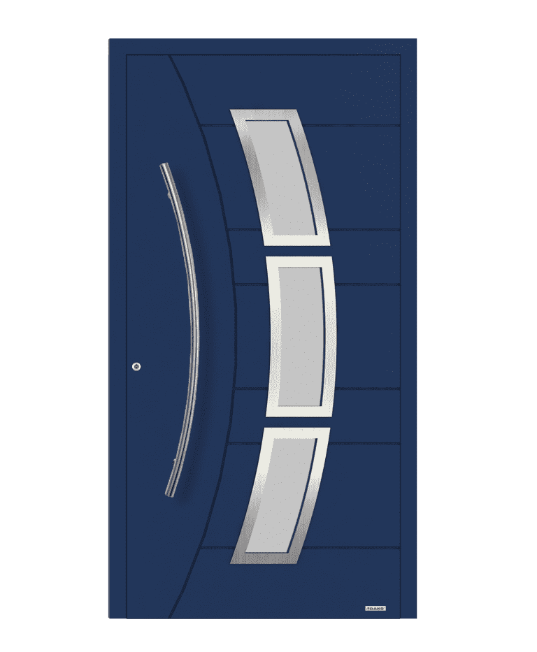 Porte d'entrée aluminium modèle OFELIA – Romisol Suisse