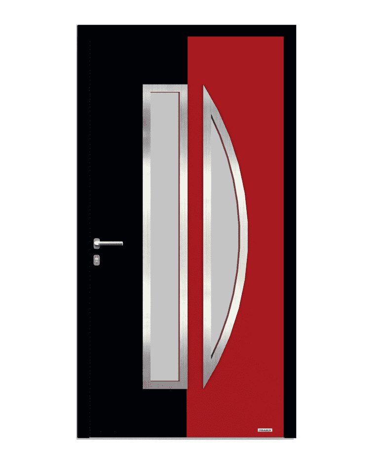 Porte d'entrée aluminium modèle STELLA – Romisol Suisse