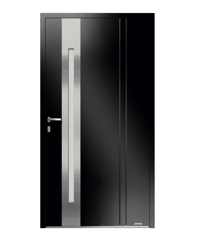 Porte d'entrée aluminium modèle NICETA – Romisol Suisse