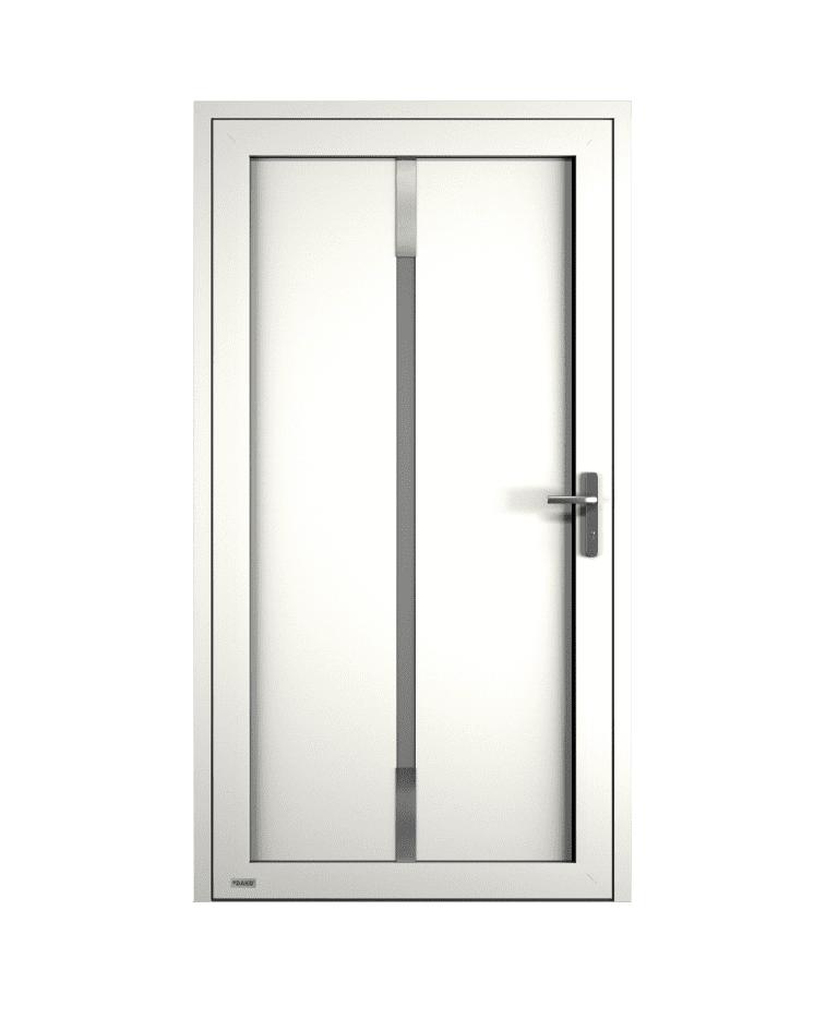 Porte d'entrée aluminium modèle AXEL – Romisol Suisse