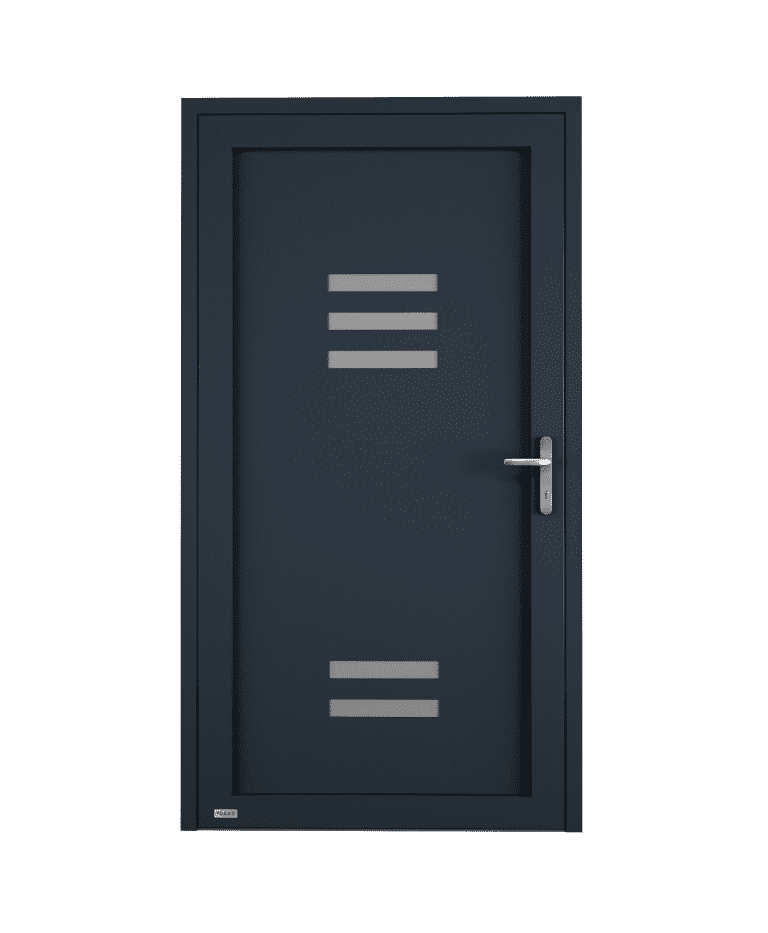 Porte d'entrée aluminium modèle BOB – Romisol Suisse