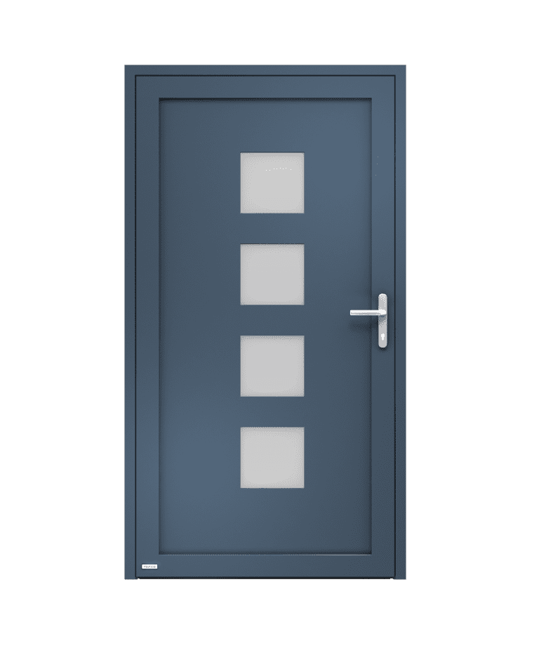 Porte d'entrée aluminium modèle DORIS – Romisol Suisse