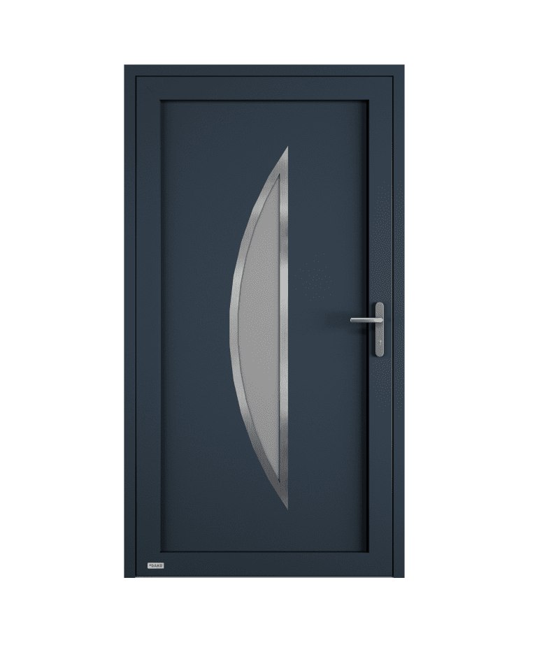 Porte d'entrée aluminium modèle GINO – Romisol Suisse