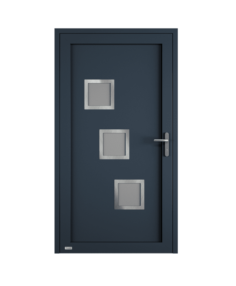 Porte d'entrée aluminium modèle JULES – Romisol Suisse