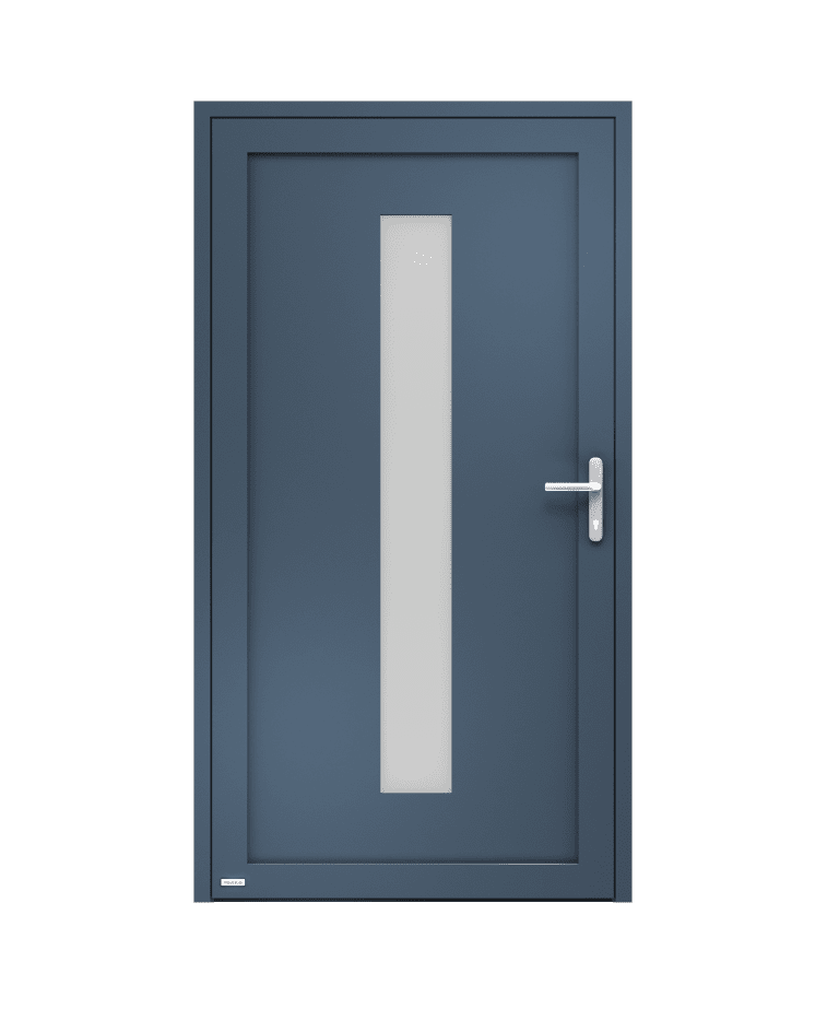 Porte d'entrée aluminium modèle LENA – Romisol Suisse