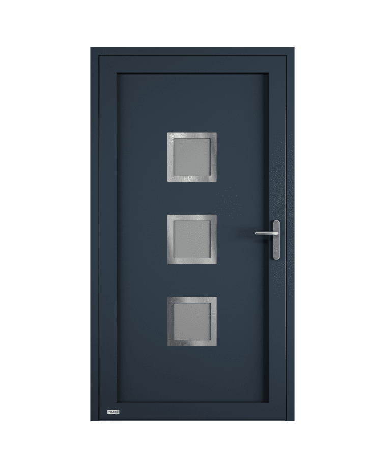 Porte d'entrée aluminium modèle MILO – Romisol Suisse