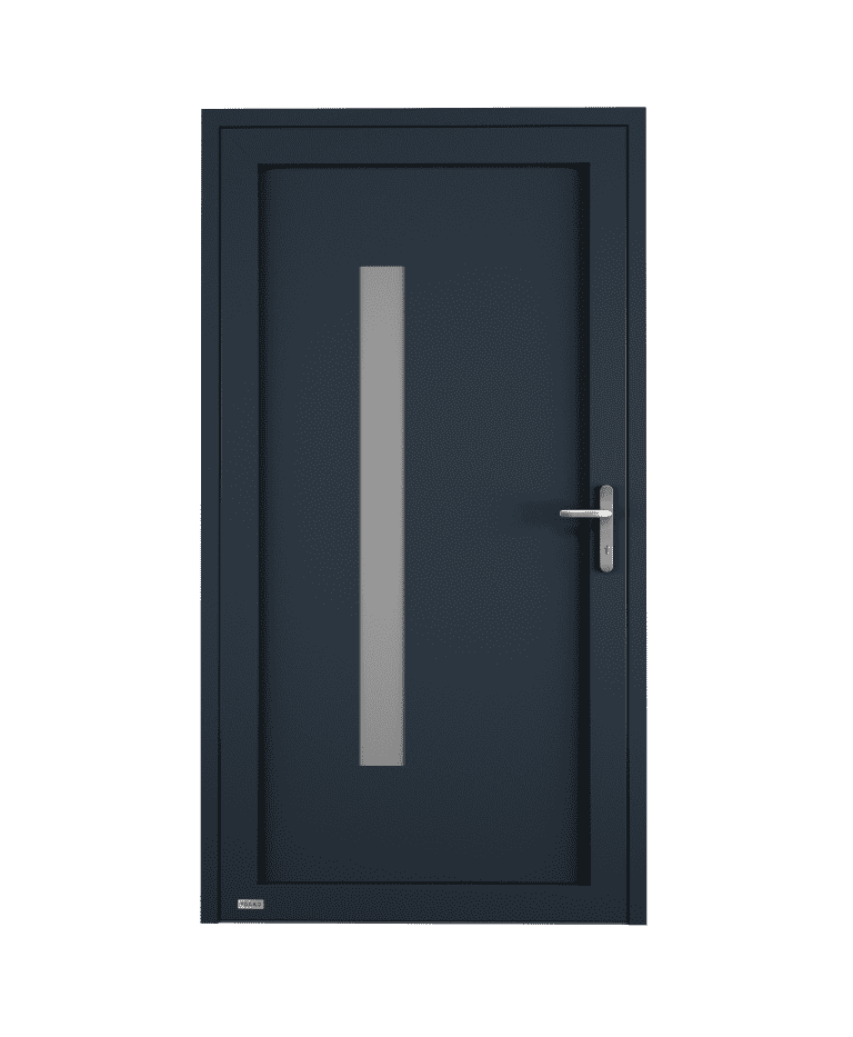 Porte d'entrée aluminium modèle MOTOKO – Romisol Suisse