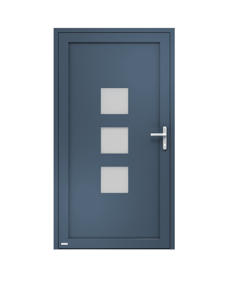 Porte d'entrée aluminium modèle ROSE – Romisol Suisse