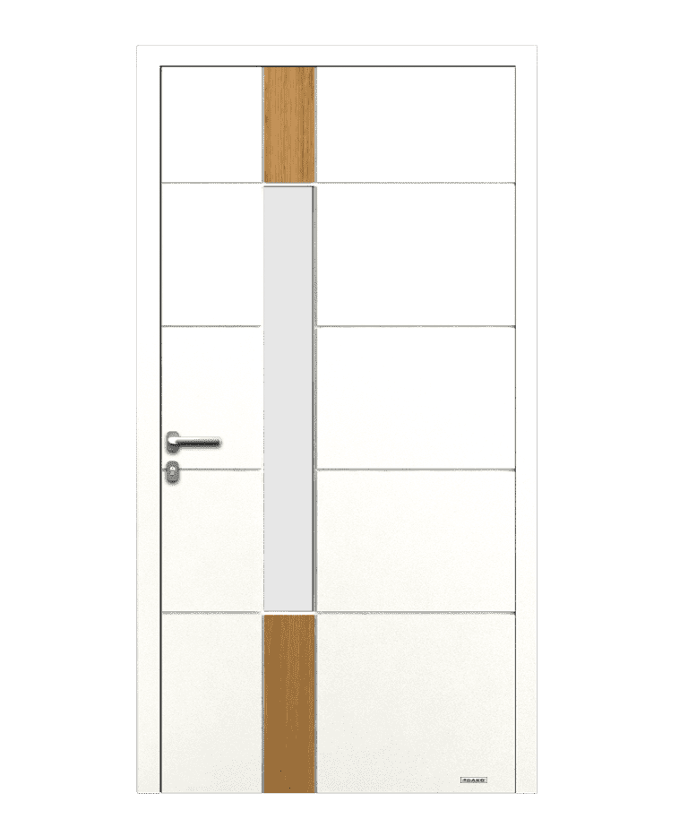 Porte d'entrée aluminium modèle NILA – Romisol Suisse