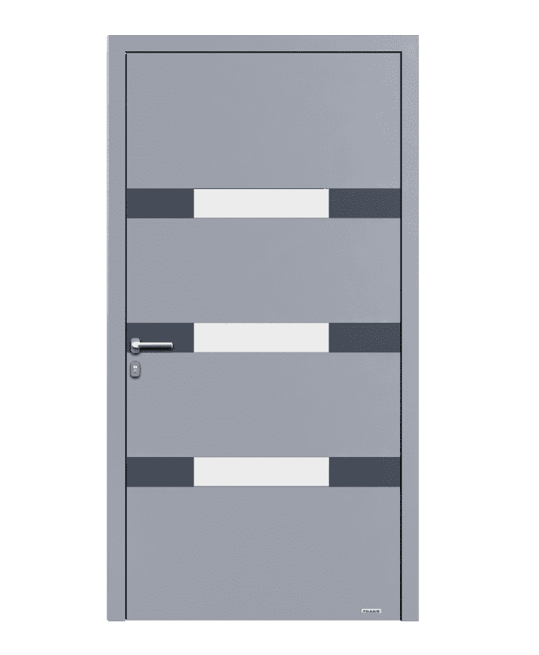 Porte d'entrée aluminium modèle ZOE – Romisol Suisse