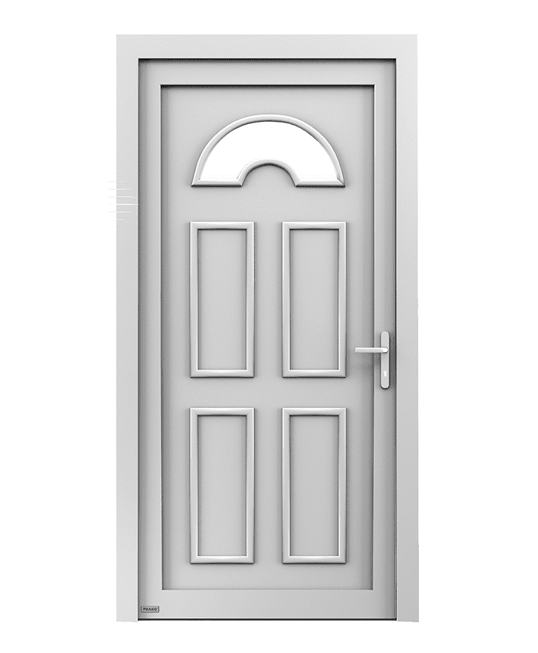 Porte d'entrée PVC modèle BL-07 – Romisol Suisse