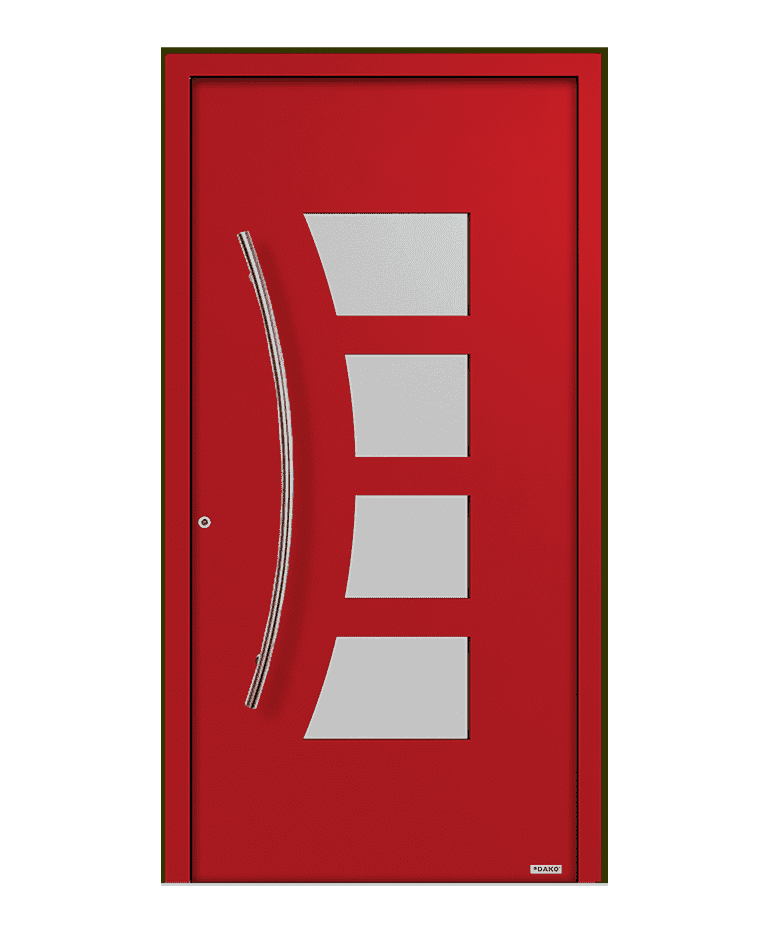 Porte d'entrée bois-aluminium modèle ALMA – Romisol Suisse