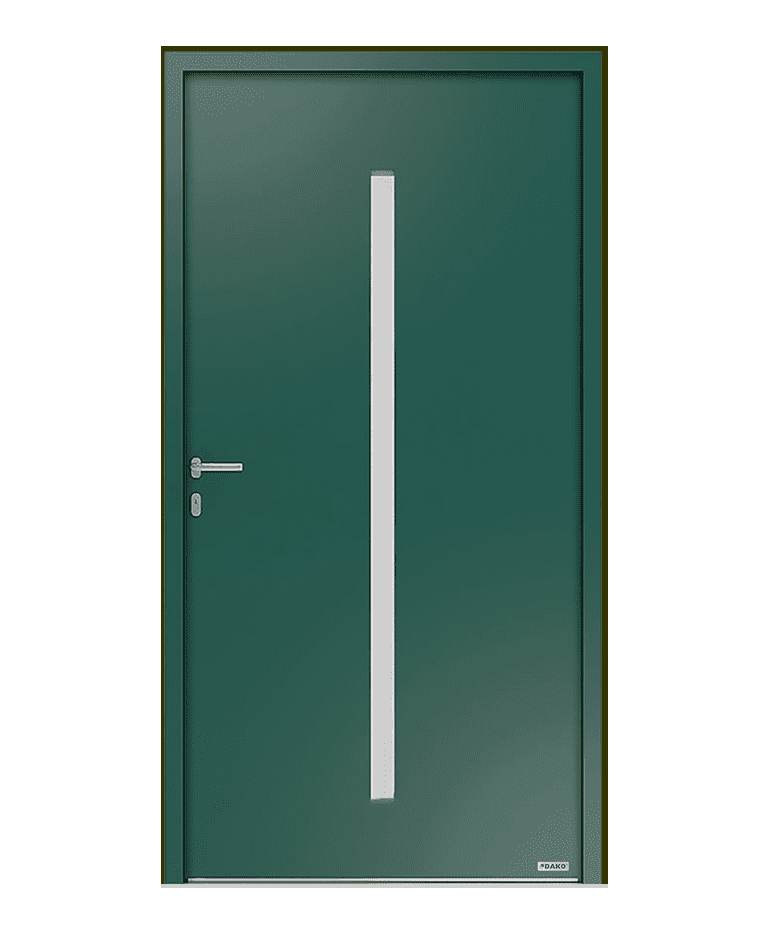 Porte d'entrée bois-aluminium modèle FABIA – Romisol Suisse