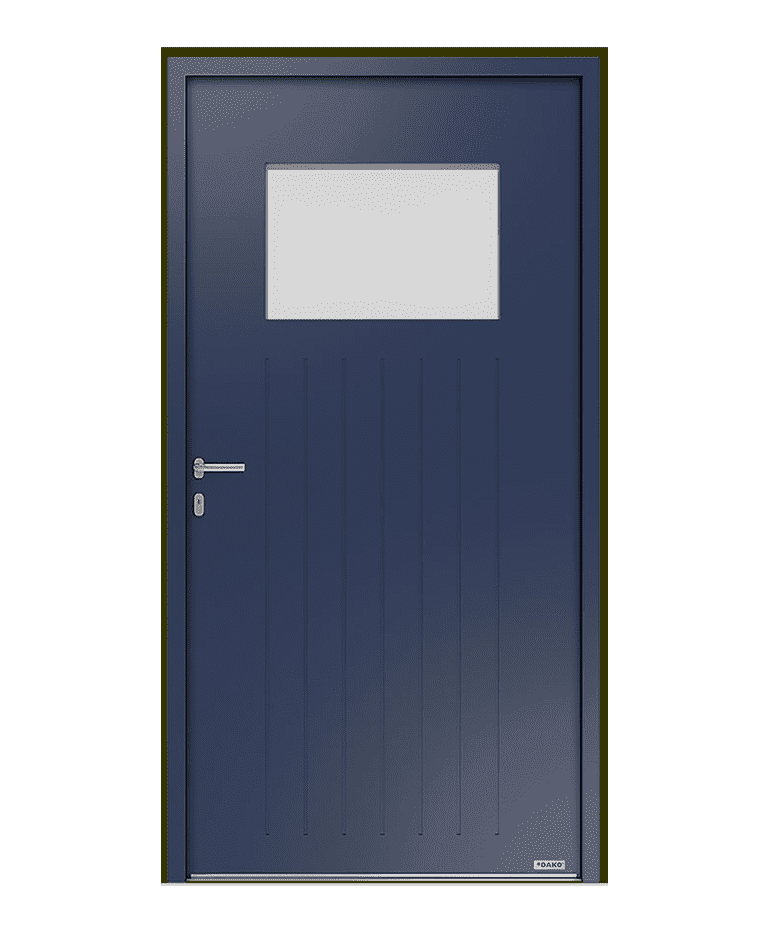 Porte d'entrée bois-aluminium modèle FELIX – Romisol Suisse