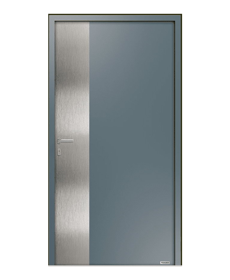 Porte d'entrée bois-aluminium modèle MAURA – Romisol Suisse