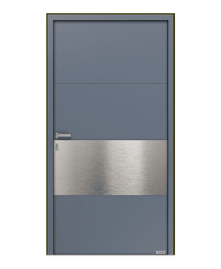 Porte d'entrée bois-aluminium modèle MELA – Romisol Suisse