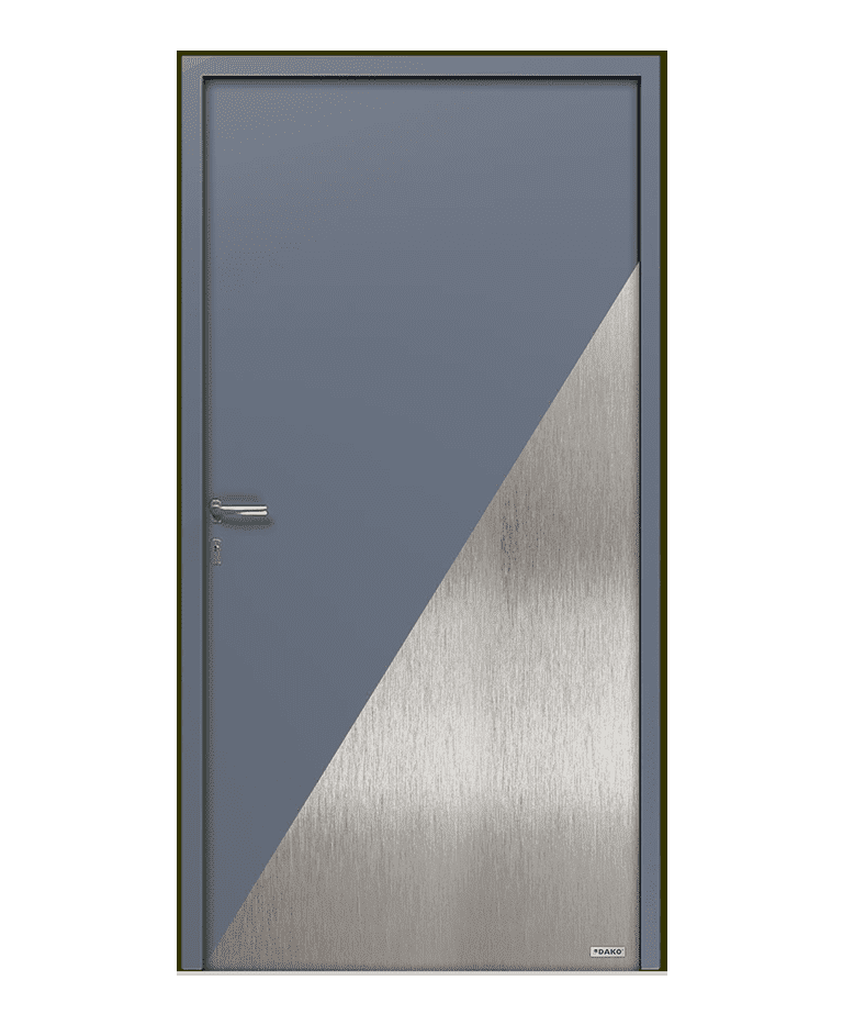 Porte d'entrée bois-aluminium modèle MELISA – Romisol Suisse