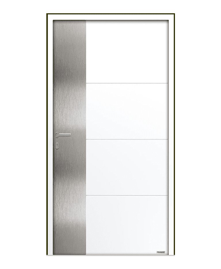 Porte d'entrée bois-aluminium modèle OLIMPIA – Romisol Suisse