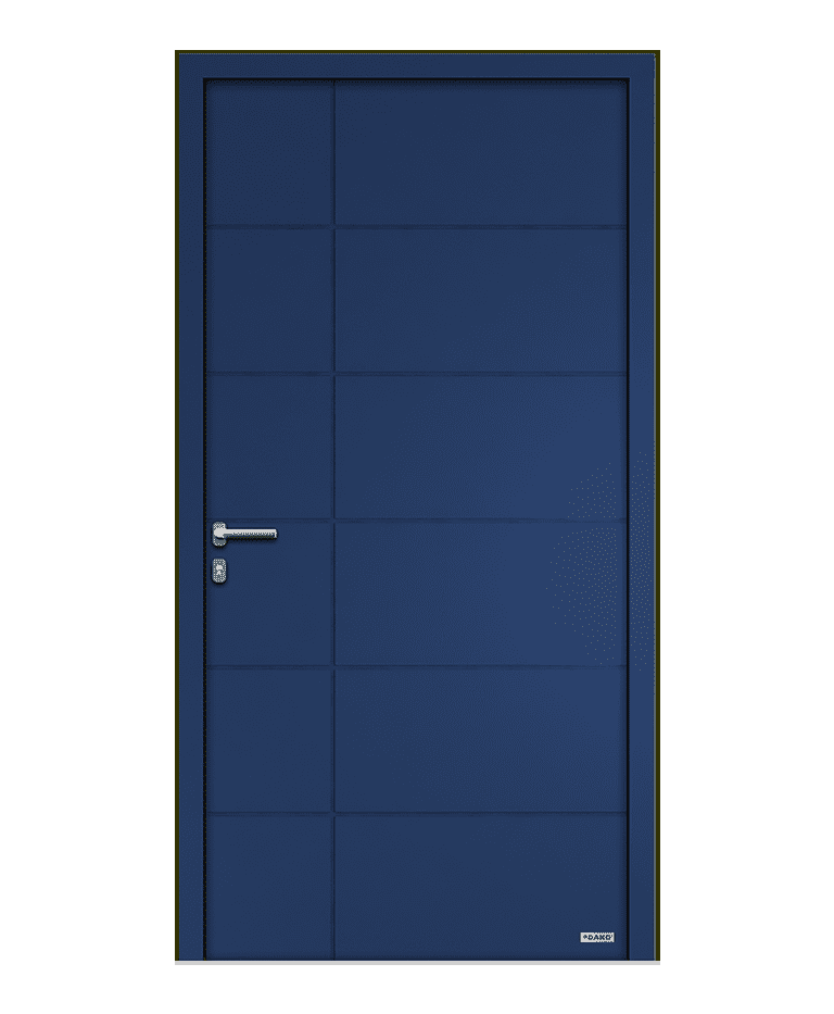 Porte d'entrée bois-aluminium modèle BONA – Romisol Suisse