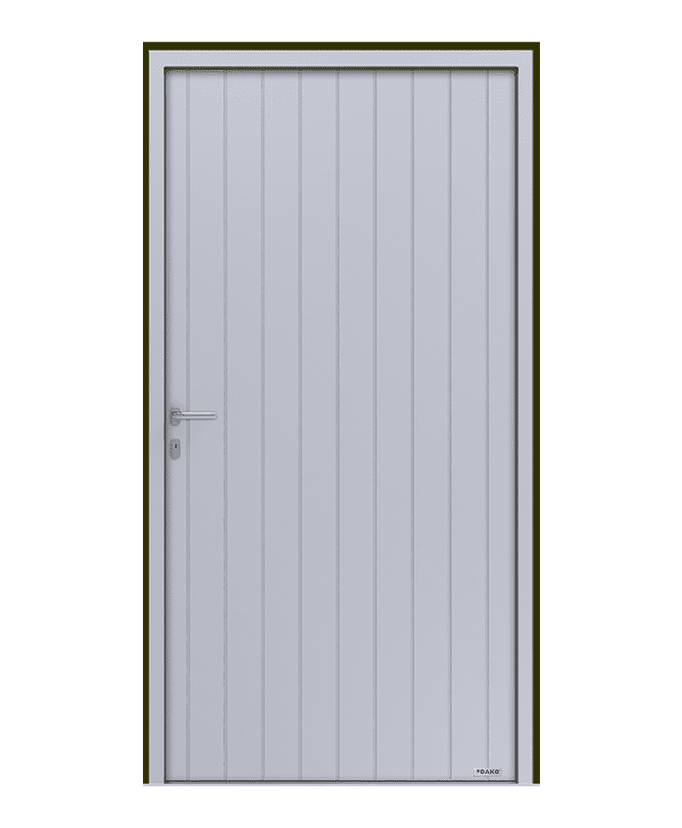 Porte d'entrée bois-aluminium modèle CANIS – Romisol Suisse