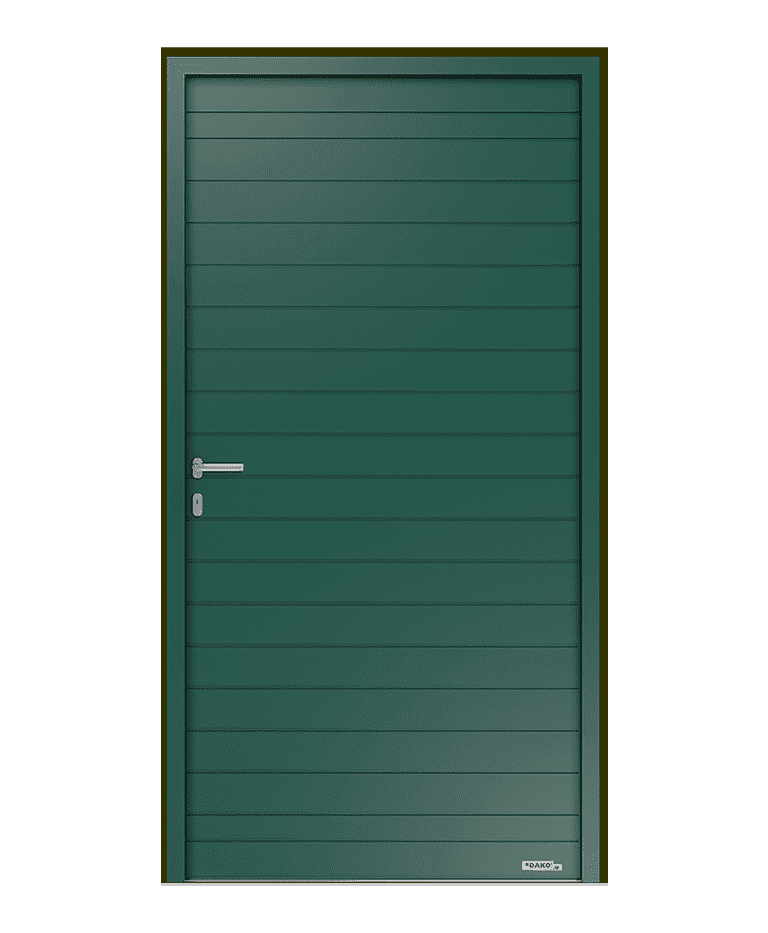 Porte d'entrée bois-aluminium modèle SAFIR – Romisol Suisse