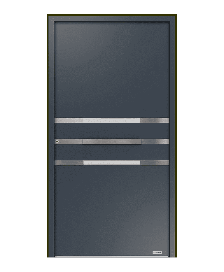 Porte d'entrée bois-aluminium modèle ALBA – Romisol Suisse