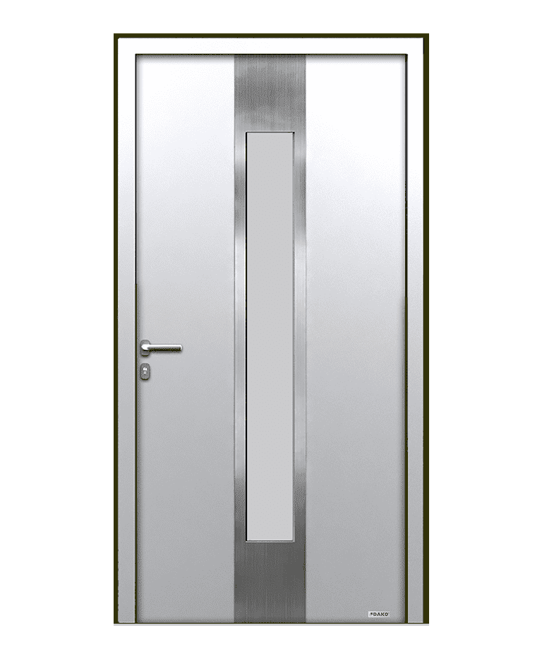 Porte d'entrée bois-aluminium modèle BONITA – Romisol Suisse
