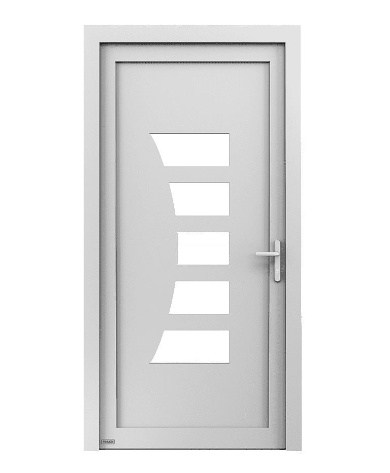 Porte d'entrée PVC modèle NL-EK25 – Romisol Suisse
